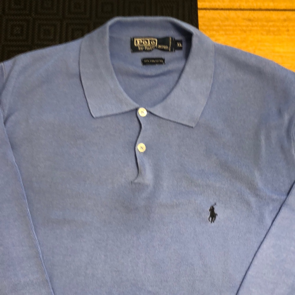 100% Pima cotton sweater, XL